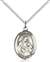 St. Ann Medal<br/>8002 Oval, Sterling Silver