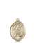 St. Anthony of Padua Medal<br/>8004 Oval, 14kt Gold