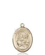 St. Apollonia Medal<br/>8005 Oval, 14kt Gold