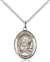 St. Apollonia Medal<br/>8005 Oval, Sterling Silver