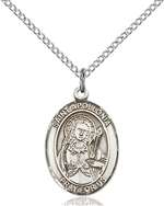 St. Apollonia Medal<br/>8005 Oval, Sterling Silver