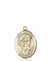 St. Boniface Medal<br/>8009 Oval, 14kt Gold