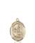 St. Catherine of Siena Medal<br/>8014 Oval, 14kt Gold