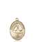 St. Katharine Drexel Medal<br/>8015 Oval, 14kt Gold