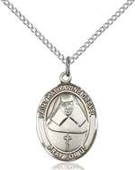 St. Katharine Drexel Medal<br/>8015 Oval, Sterling Silver