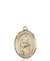 St. Bernadette Medal<br/>8017 Oval, 14kt Gold