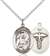 St. Camillus of Lellis / Nurse Medal<br/>8019 Oval, Sterling Silver