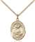 St. Catherine Laboure Medal<br/>8021 Oval, Gold Filled