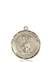 St. Christopher Medal<br/>8022 Round, 14kt Gold