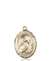 St. Dorothy Medal<br/>8023 Oval, 14kt Gold