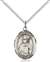 St. Dennis Medal<br/>8025 Oval, Sterling Silver