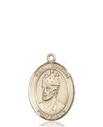 St. Edward the Confessor Medal<br/>8026 Oval, 14kt Gold