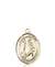 St. Dominic De Guzman Medal<br/>8030 Oval, 14kt Gold
