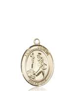 St. Dominic De Guzman Medal<br/>8030 Oval, 14kt Gold