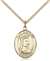 St. Elizabeth of Hungary Medal<br/>8033 Oval, Gold Filled