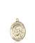 St. Francis De Sales Medal<br/>8035 Oval, 14kt Gold