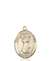 St. Francis of Assisi Medal<br/>8036 Oval, 14kt Gold