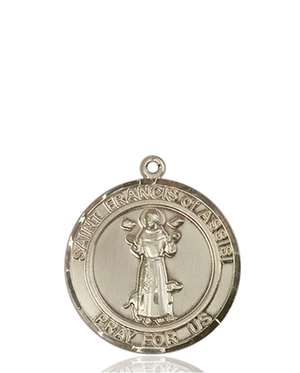 St. Francis of Assisi Medal<br/>8036 Round, 14kt Gold