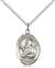 St. Francis Xavier Medal<br/>8037 Oval, Sterling Silver