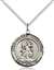 St. Gabriel the Archangel Medal<br/>8039 Round, Sterling Silver