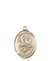 St. George Medal<br/>8040 Oval, 14kt Gold