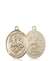 St. George / Air Force Medal<br/>8040 Oval, 14kt Gold