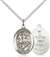 St. George / Army Medal<br/>8040 Oval, Sterling Silver