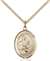 St. Gerard Majella Medal<br/>8042 Oval, Gold Filled