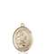 St. Gerard Majella Medal<br/>8042 Oval, 14kt Gold