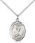 St. Helen Medal<br/>8043 Oval, Sterling Silver