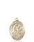 St. Hubert of Liege Medal<br/>8045 Oval, 14kt Gold
