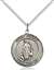 St. Hubert of Liege Medal<br/>8045 Round, Sterling Silver