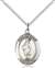 St. Gregory the Great Medal<br/>8048 Oval, Sterling Silver