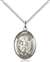 St. James the Greater Medal<br/>8050 Oval, Sterling Silver