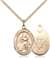 St. Joan Of Arc / Navy Medal<br/>8053 Oval, Gold Filled