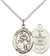 St. Joan Of Arc / Army Medal<br/>8053 Oval, Sterling Silver