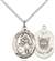 St. Joan of Arc /Coast Guard Medal<br/>8053 Oval, Sterling Silver