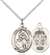St. Joan of Arc / Nat'L Guard Medal<br/>8053 Oval, Sterling Silver