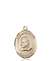 St. John Bosco Medal<br/>8055 Oval, 14kt Gold