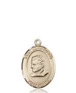 St. John Bosco Medal<br/>8055 Oval, 14kt Gold