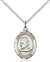 St. John Bosco Medal<br/>8055 Oval, Sterling Silver