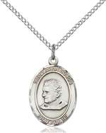 St. John Bosco Medal<br/>8055 Oval, Sterling Silver