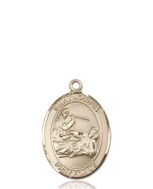 St. Joshua Medal<br/>8059 Oval, 14kt Gold
