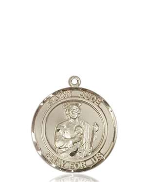 St. Jude Medal<br/>8060 Round, 14kt Gold