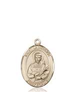 St. Lawrence Medal<br/>8063 Oval, 14kt Gold