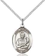 St. Lawrence Medal<br/>8063 Oval, Sterling Silver