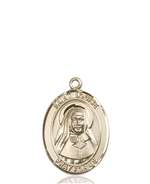 St. Louise De Marillac Medal<br/>8064 Oval, 14kt Gold