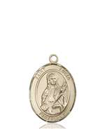 St. Lucia of Syracuse Medal<br/>8065 Oval, 14kt Gold