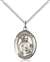 St. Kilian Medal<br/>8067 Oval, Sterling Silver