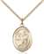 St. Luke the Apostle Medal<br/>8068 Oval, Gold Filled